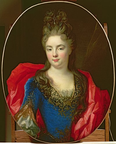 Ritratto di Anne-Genevieve di Levis-Ventadour, Principessa di Rohan da Nicolas de Largillière